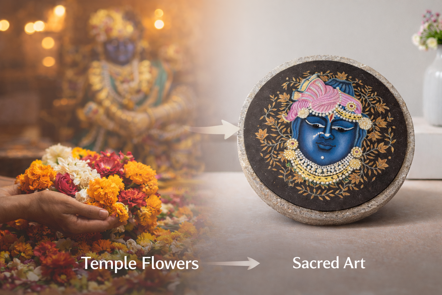 Shrinathji Paintings & Pichwai Wall Art: Connection Beyond the Canvas