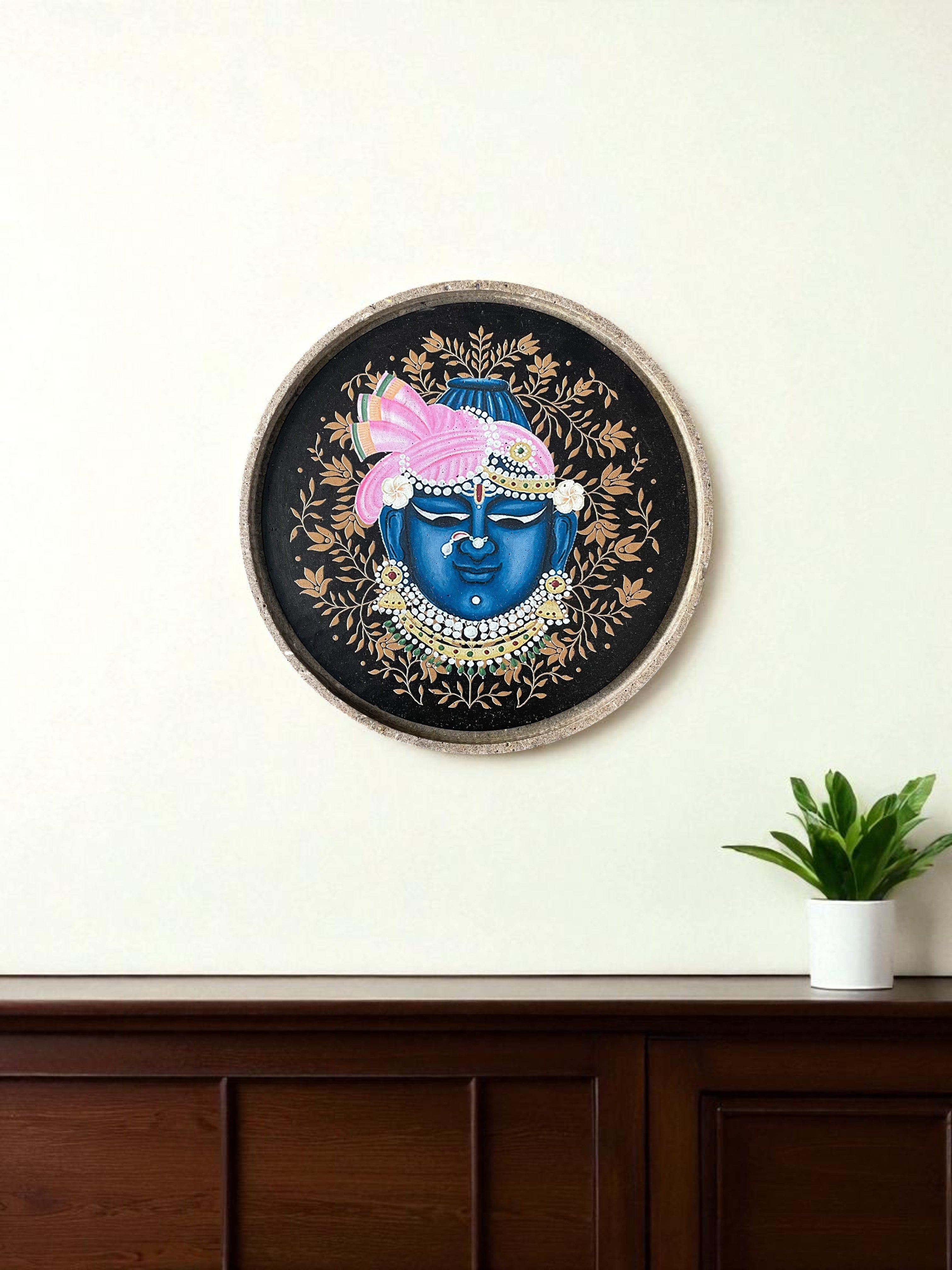 SUSHOBHAN THALI - Mukharvind (25 cm)