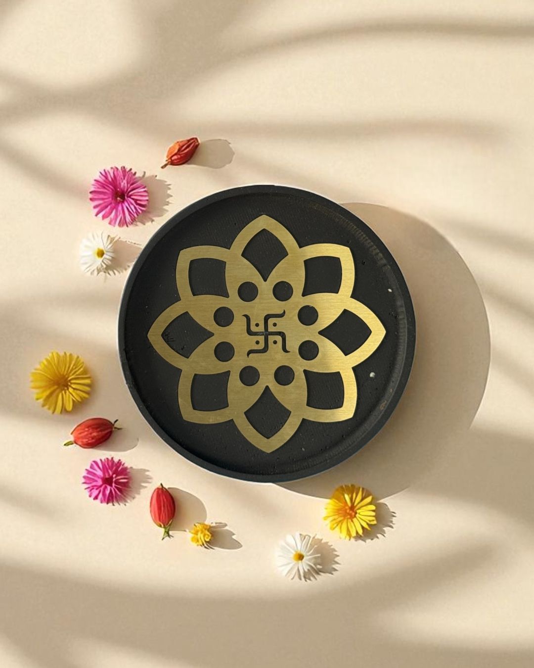 SUSHOBHAN THALI - Pooja Thali (18.5 cm)