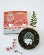 SUSHOBHAN THALI - Cow with Tree (25 cm)