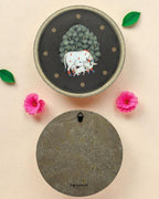 SUSHOBHAN THALI - Cow with Tree (25 cm)
