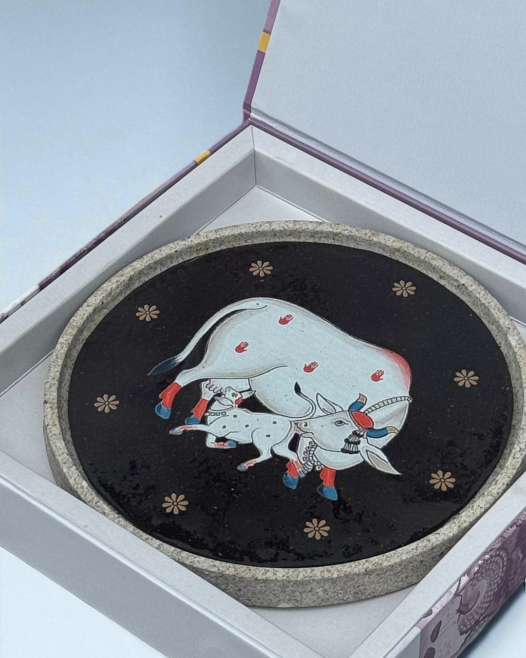 SUSHOBHAN THALI - Cow (18.5 cm)