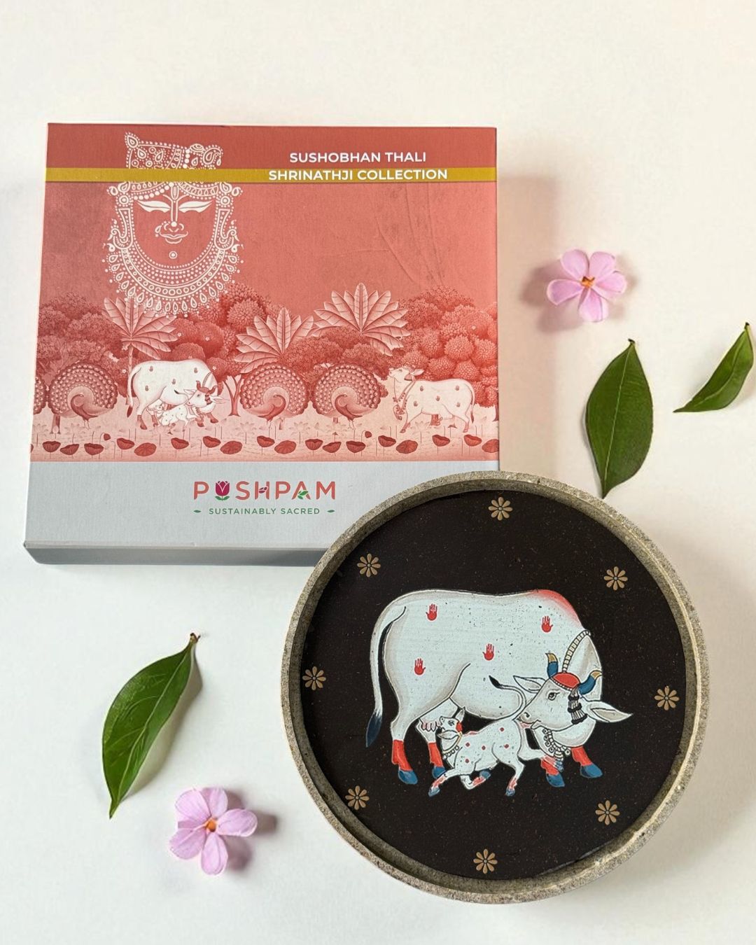 SUSHOBHAN THALI - Cow (25 cm)