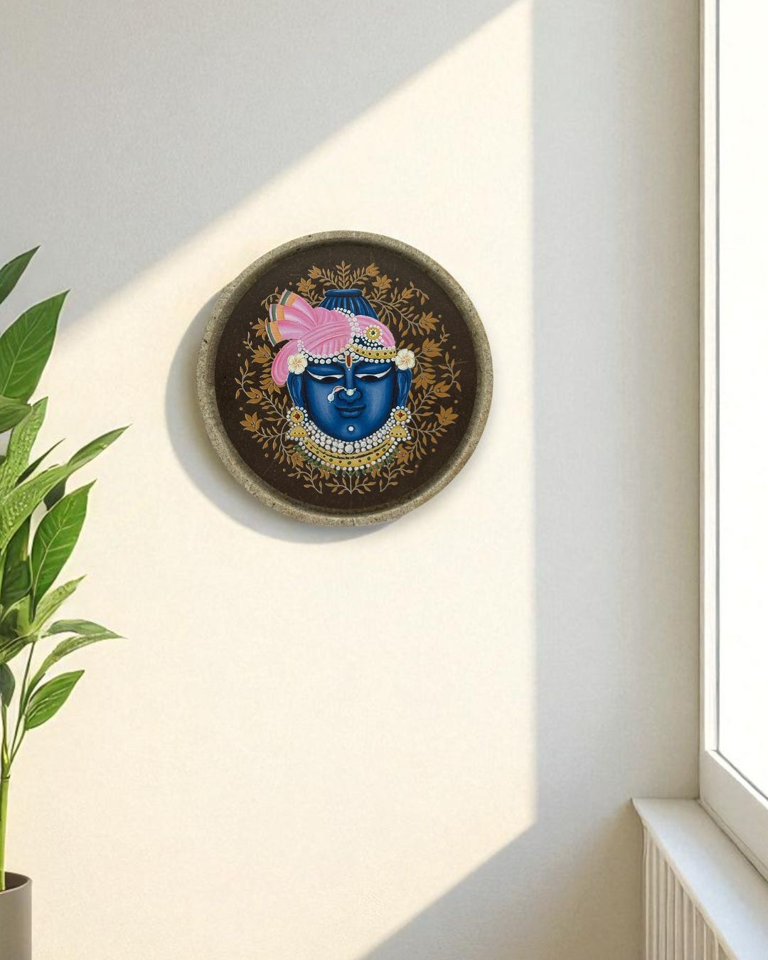 SUSHOBHAN THALI - Mukharvind (18.5 cm)