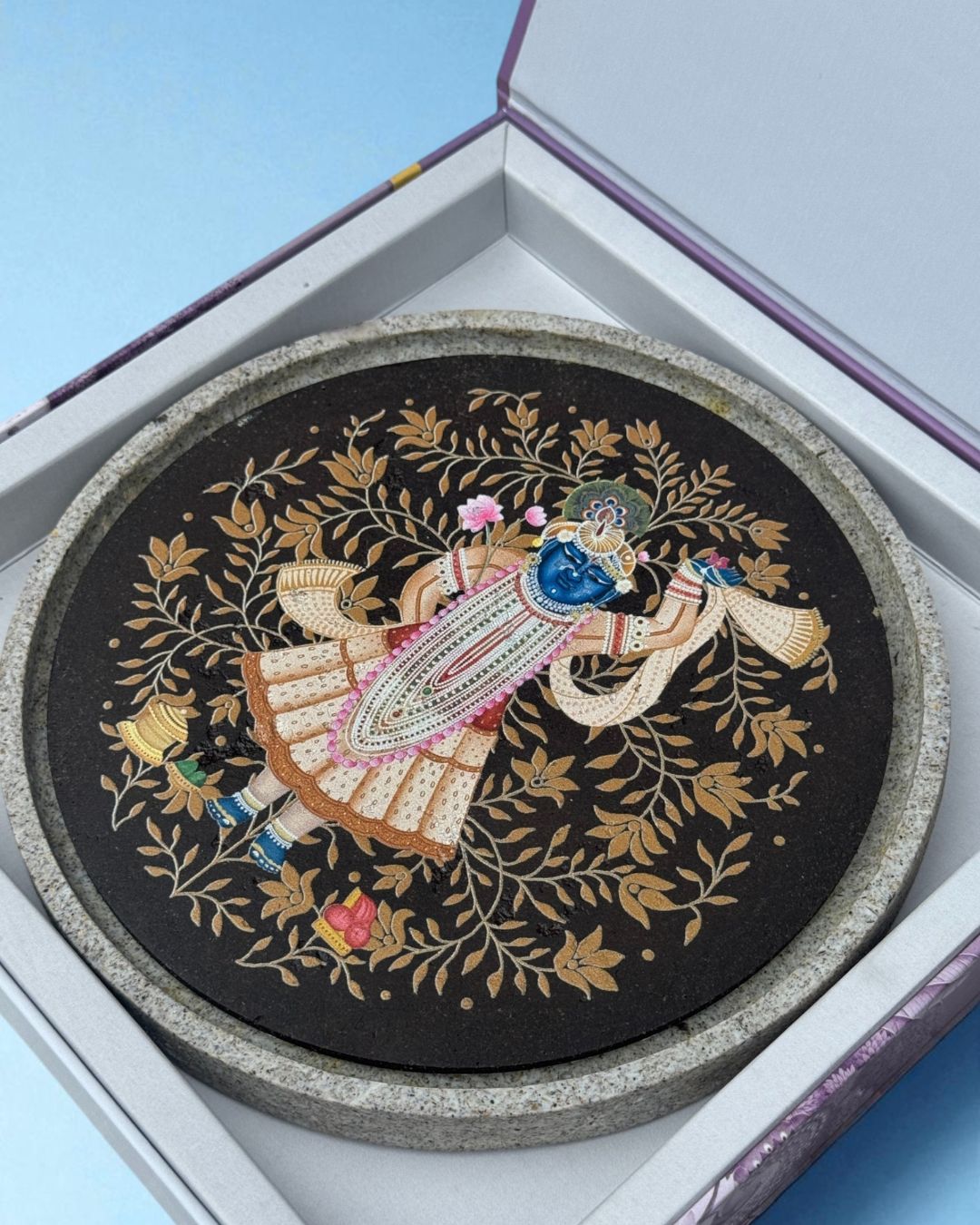 SUSHOBHAN THALI - Purna Chhavi (18.5 cm)