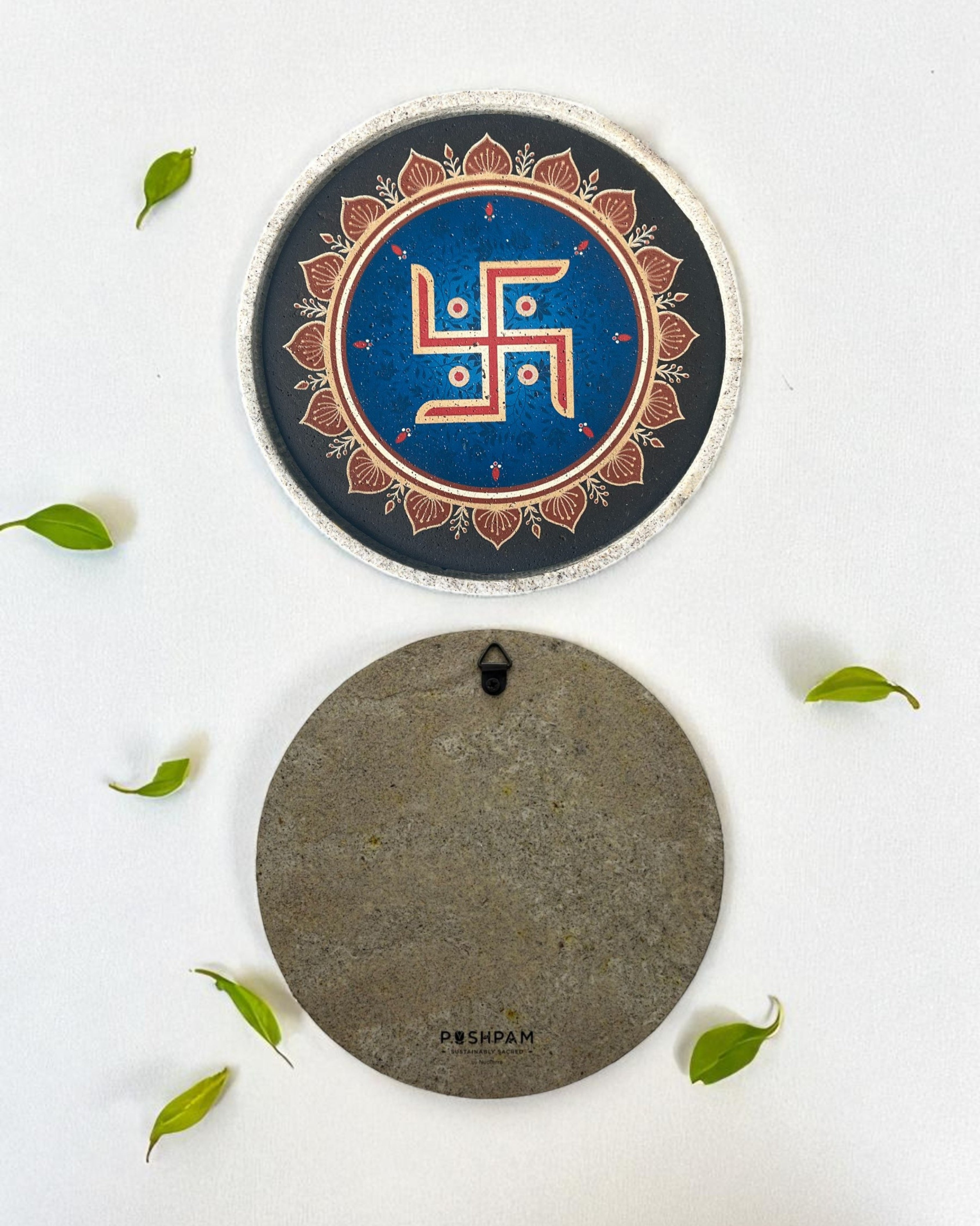 ASHTAMANGAL + MAHAVIR SWAMI(SET OF 9) - 25 cm