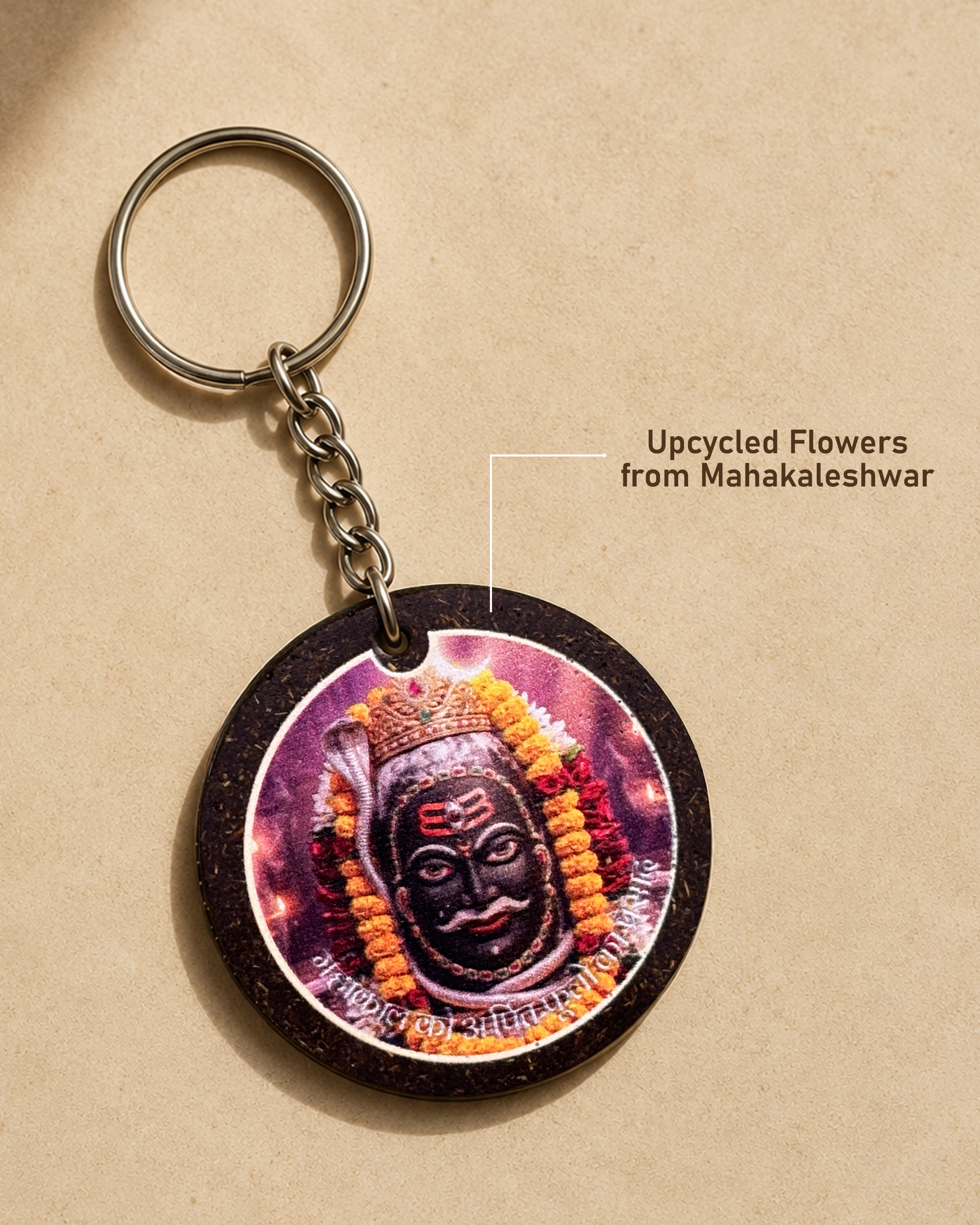 BHAKTI KEYCHAIN - SHRI MAHAKALESHWAR JYOTIRLINGA