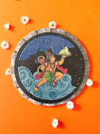 PRASAAD MUDRIKA - Hanumanji with Dronagiri Mountain (Circle)