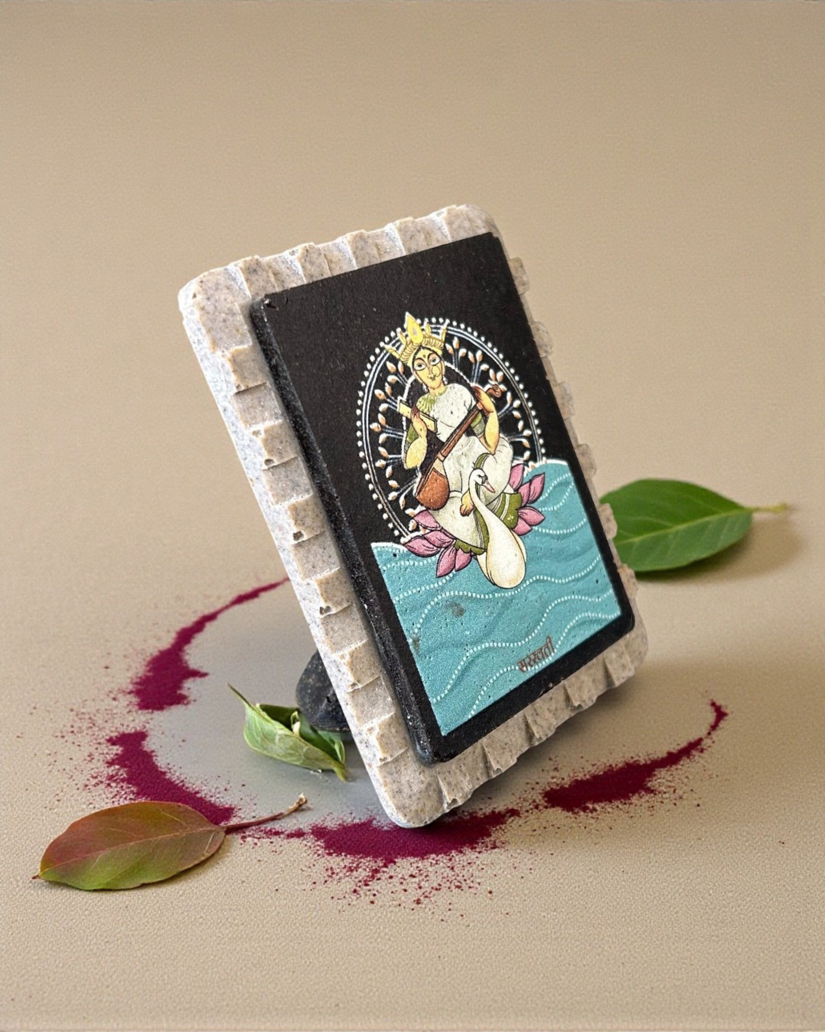 PRASAAD MUDRIKA- Saraswati  (Rectangle)