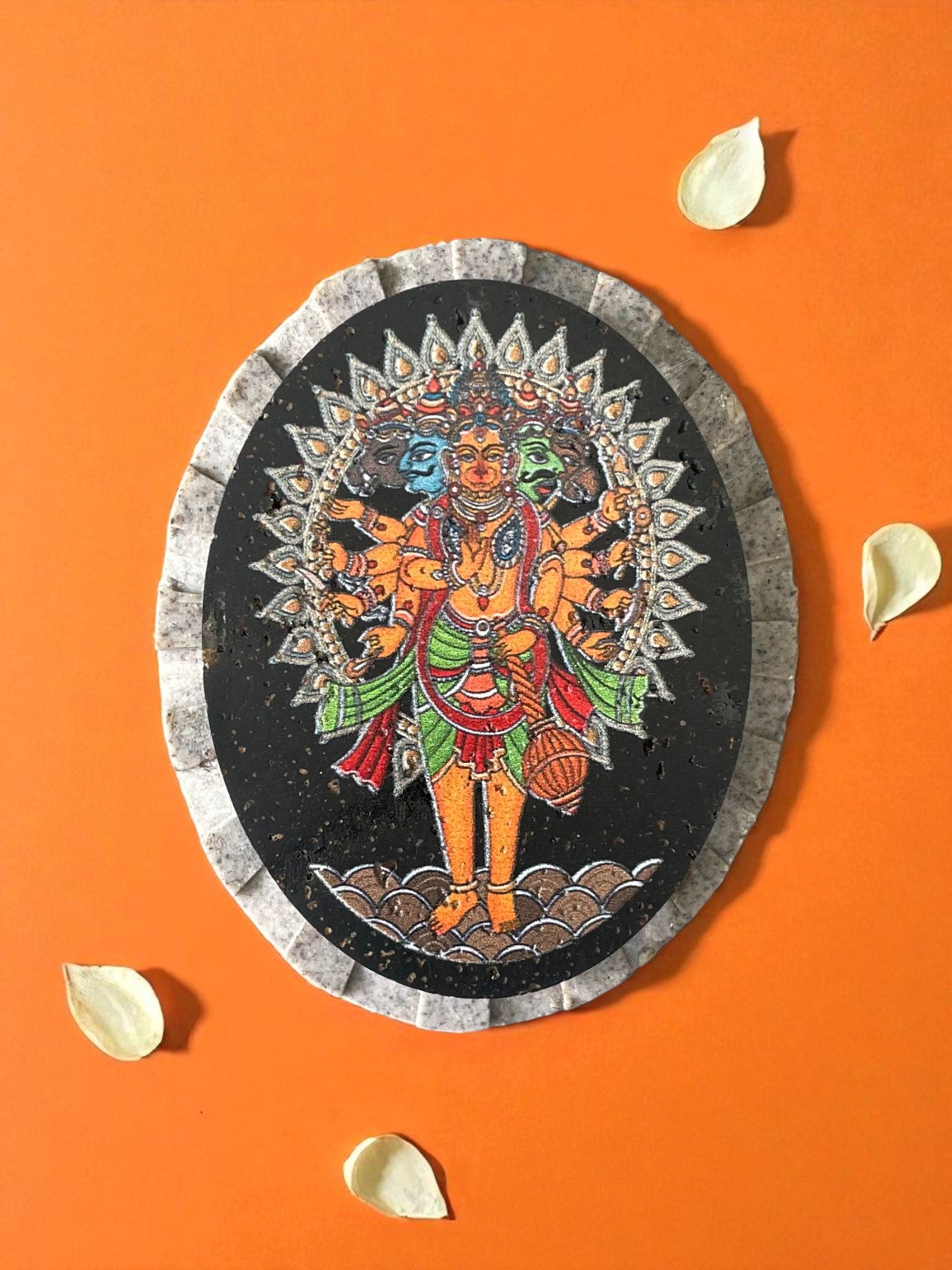 PRASAAD MUDRIKA - Pancha Mukhi Hanuman (Oval)