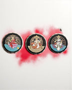 TRIDEVI AASTHA MAGNET SET (Circle)