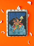 PRASAAD MUDRIKA - Hanumanji with Dronagiri Mountain (Rectangle)