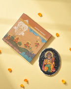 AASTHA MAGNET  - Hanumanji Blessing Posture (Oval)