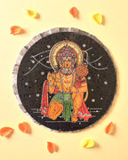 AASTHA MAGNET - Hanumanji Blessing Posture (Circle)