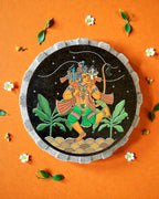 AASTHA MAGNET  - Hanumanji with Shri Ram and Lakshman (Circle)