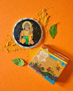 AASTHA MAGNET - Hanumanji Blessing Posture (Circle)