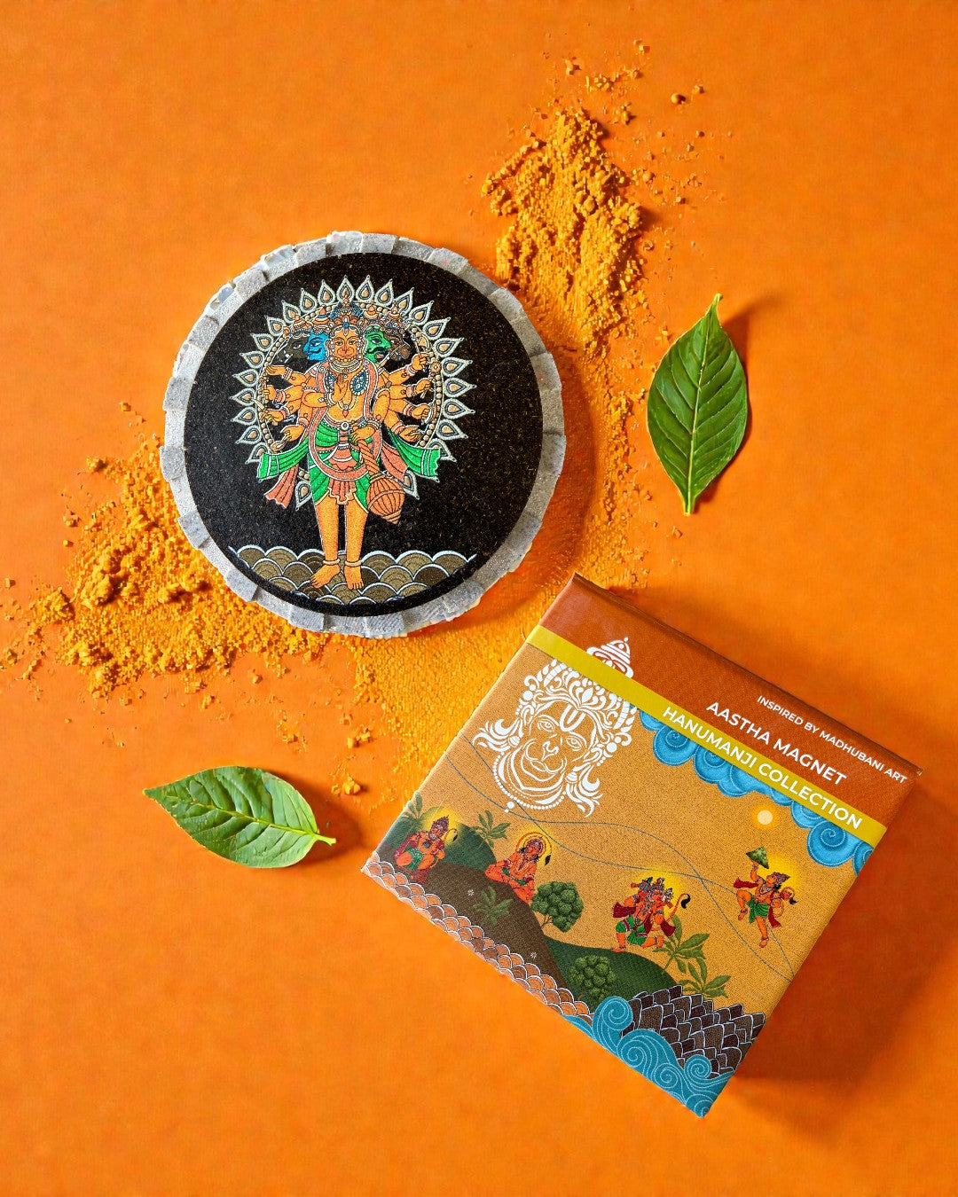 AASTHA MAGNET  - Pancha Mukhi Hanuman (Circle)