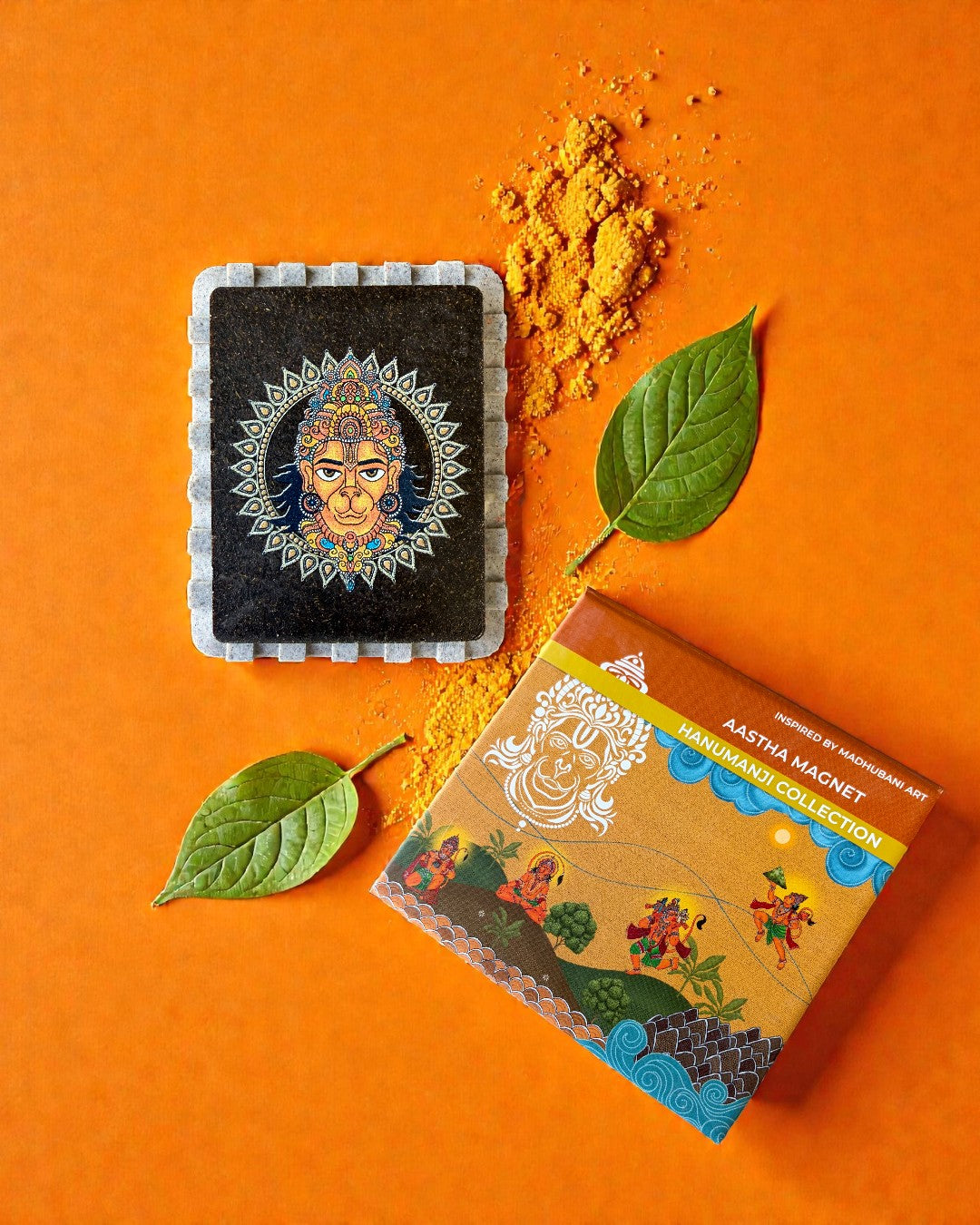 AASTHA MAGNET - Radiant Hanuman (Rectangle)
