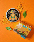 AASTHA MAGNET  - Hanumanji in Meditation (Circle)