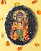AASTHA MAGNET  - Hanumanji Blessing Posture (Oval)