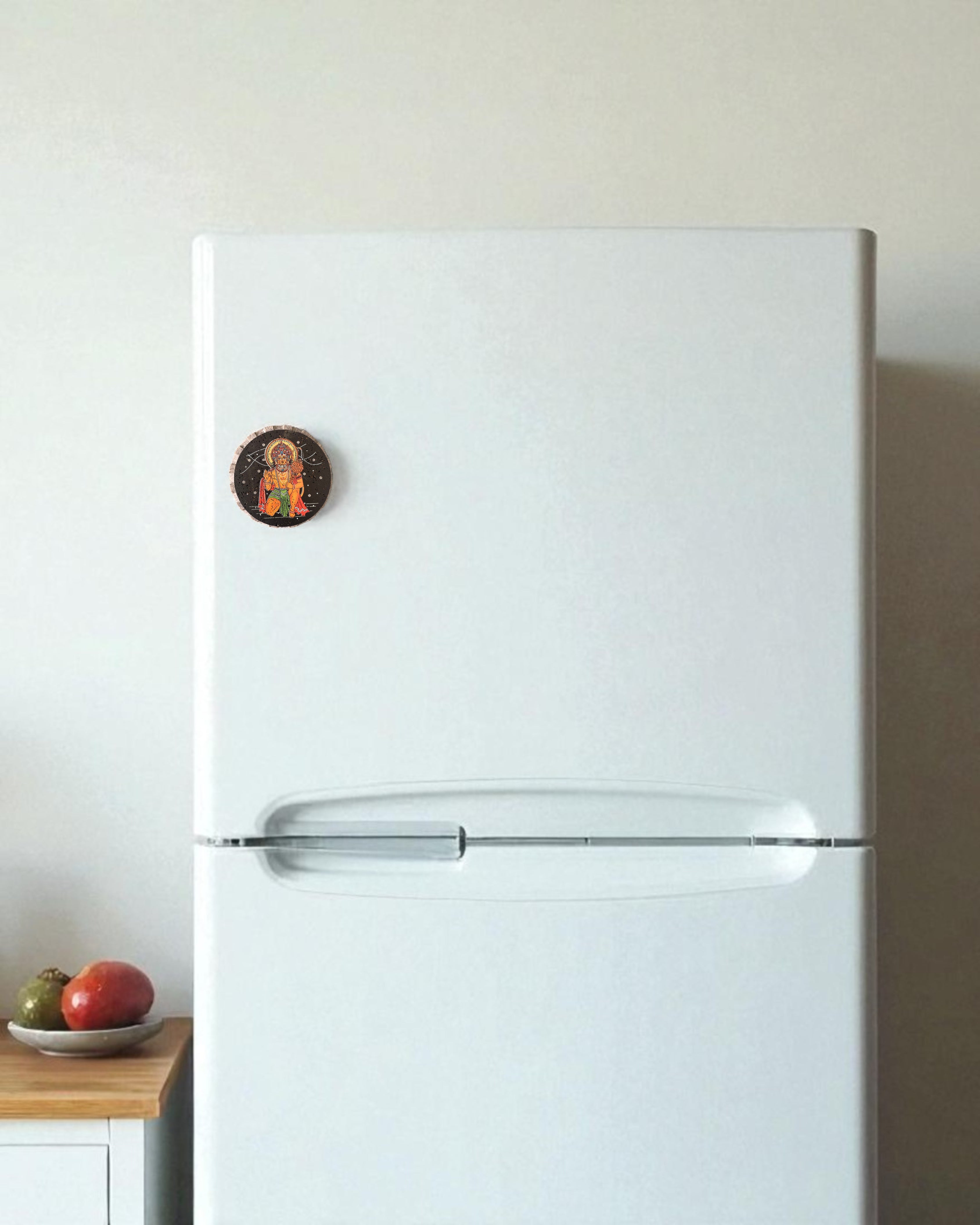 AASTHA MAGNET - Hanumanji Blessing Posture (Circle)