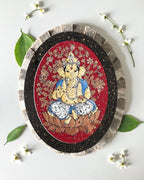 AASTHA MAGNET  - Ganesha - Right Trunk (Oval)