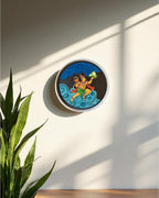 SUSHOBHAN THALI - Hanumanji with Mountain (18.5 cm)