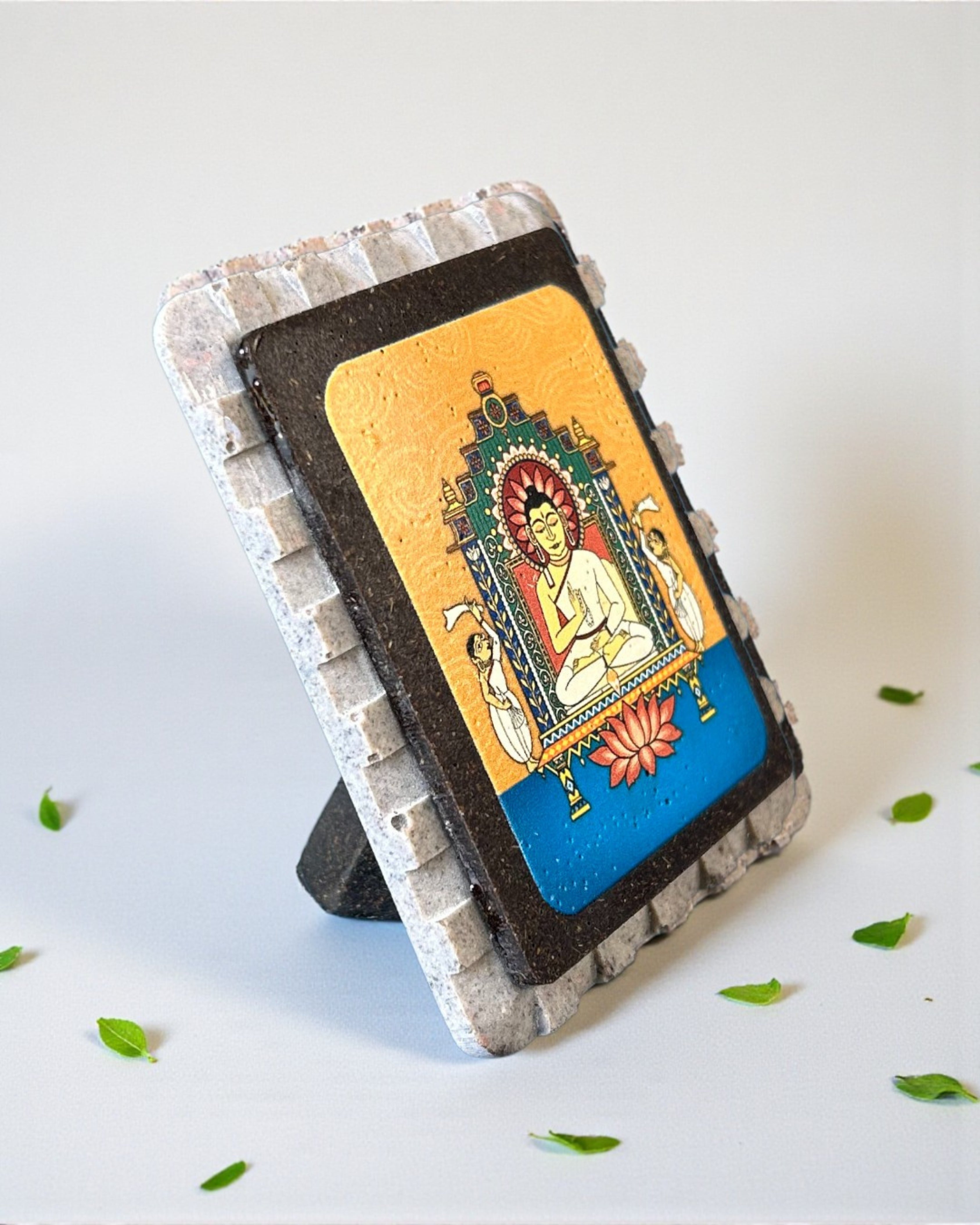 Prasaad Mudrika Mahavir Swami Eco-Friendly Decor – Rectangle