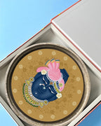 SUSHOBHAN THALI - DARSHAN SET MUKHARVIND (25 CM)