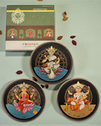 TRIDEVI SUSHOBHAN THALI SET (25 CM)