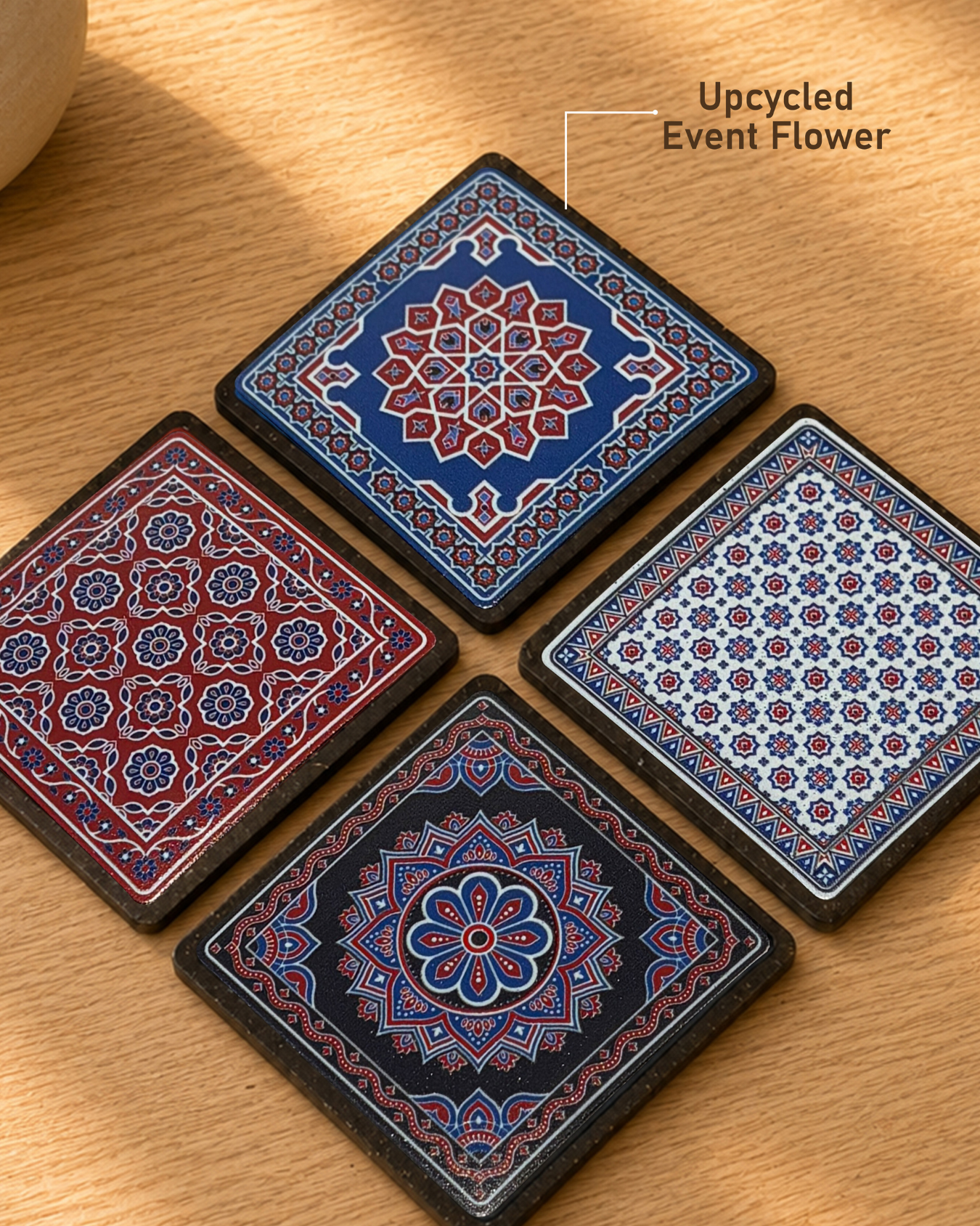 Ajrakh Coasters