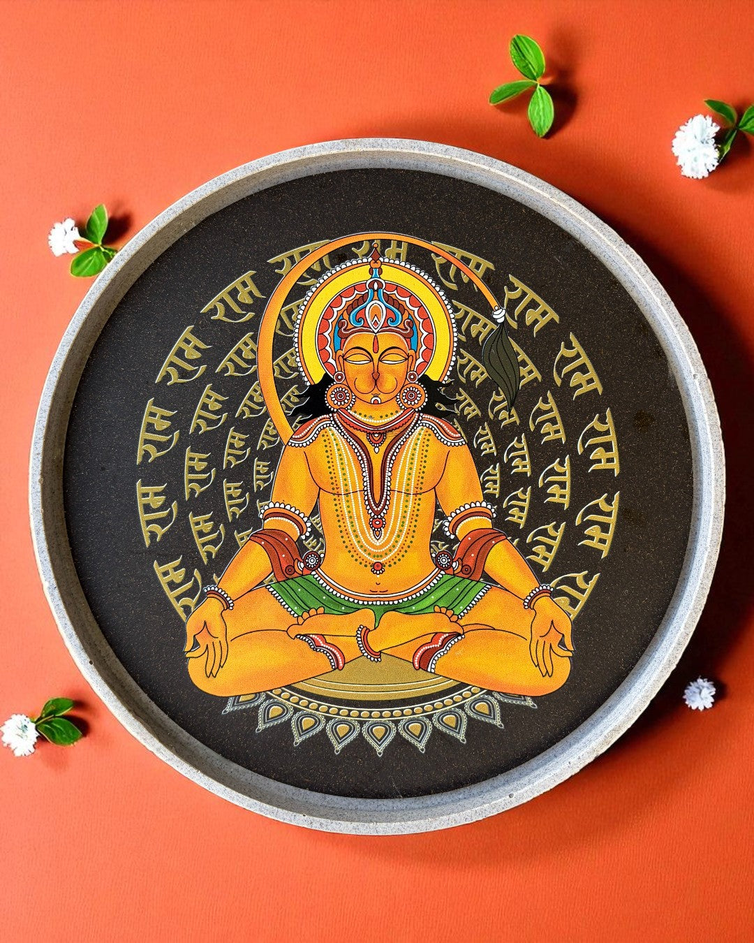 SUSHOBHAN THALI - Hanumanji Meditation posture (25 cm)