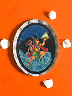 PRASAAD MUDRIKA - Hanumanji with Dronagiri Mountain (Oval)