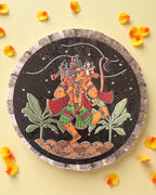 AASTHA MAGNET  - Hanumanji with Shri Ram and Lakshman (Circle)