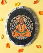 AASTHA MAGNET  - Hanumanji - Meditation posture (Oval)