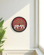 SUSHOBHAN THALI - Elephant Motif (18.5 cm)