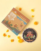 AASTHA MAGNET  - Hanumanji with Shri Ram and Lakshman (Circle)