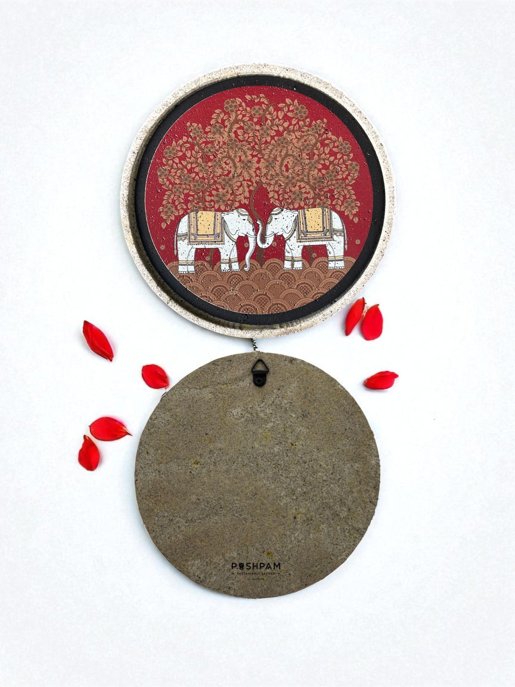 SUSHOBHAN THALI - Elephant Motif (18.5 cm)