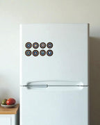 ASHTAMANGAL MAGNET SET - Circle