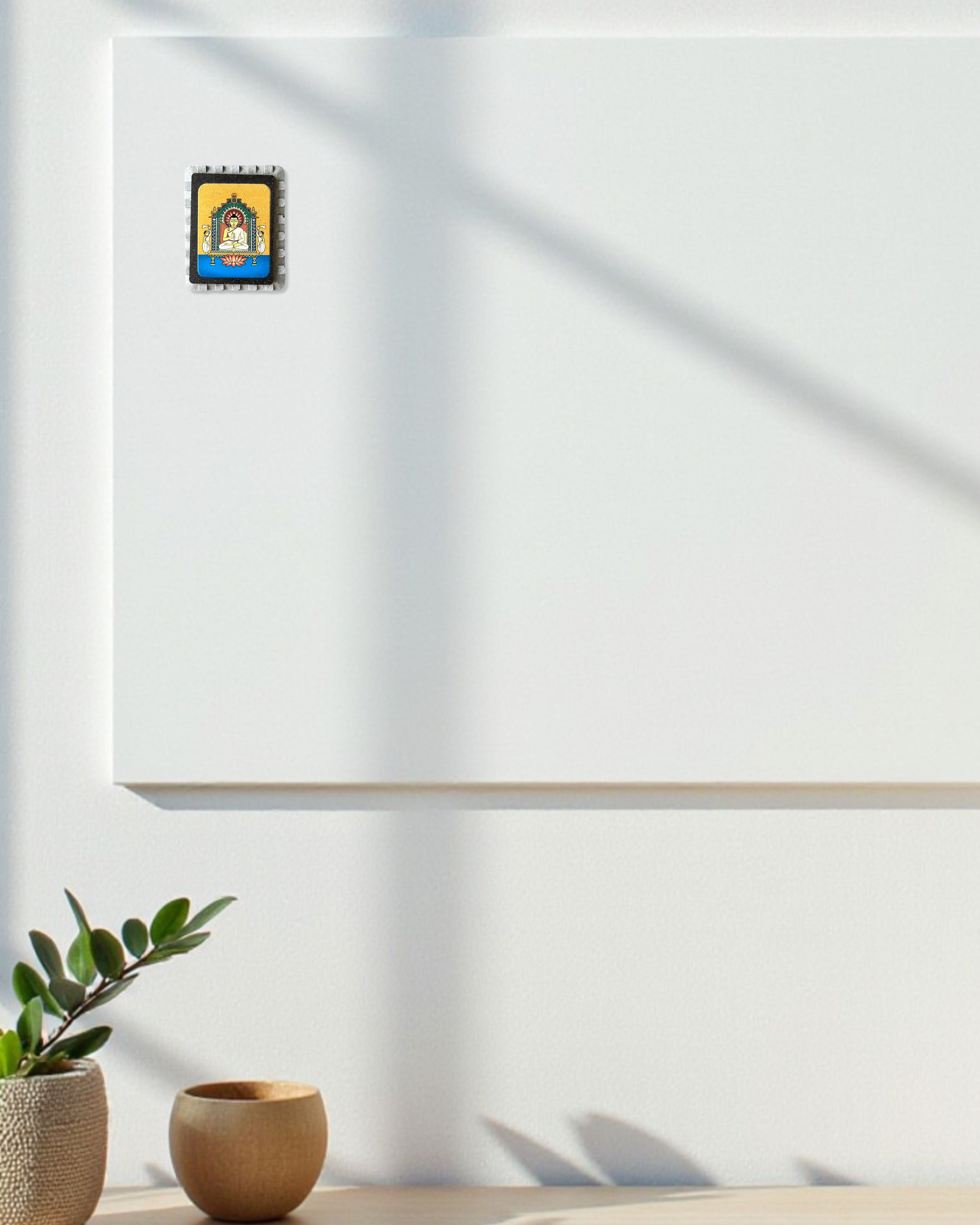 Mahavir Swami Aastha Rectangular Spiritual Magnet