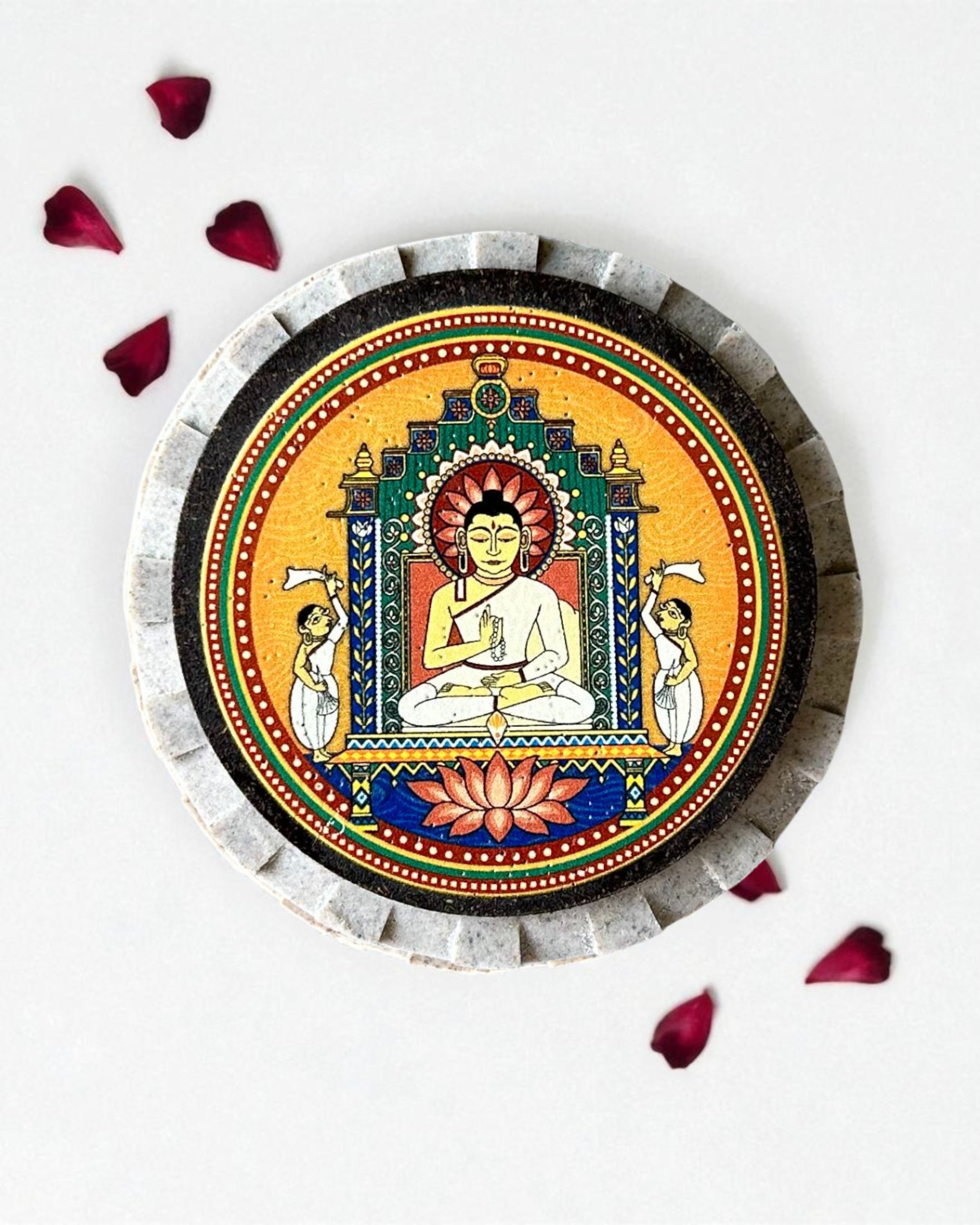 ASHTAMANGAL MAGNET SET - Circle