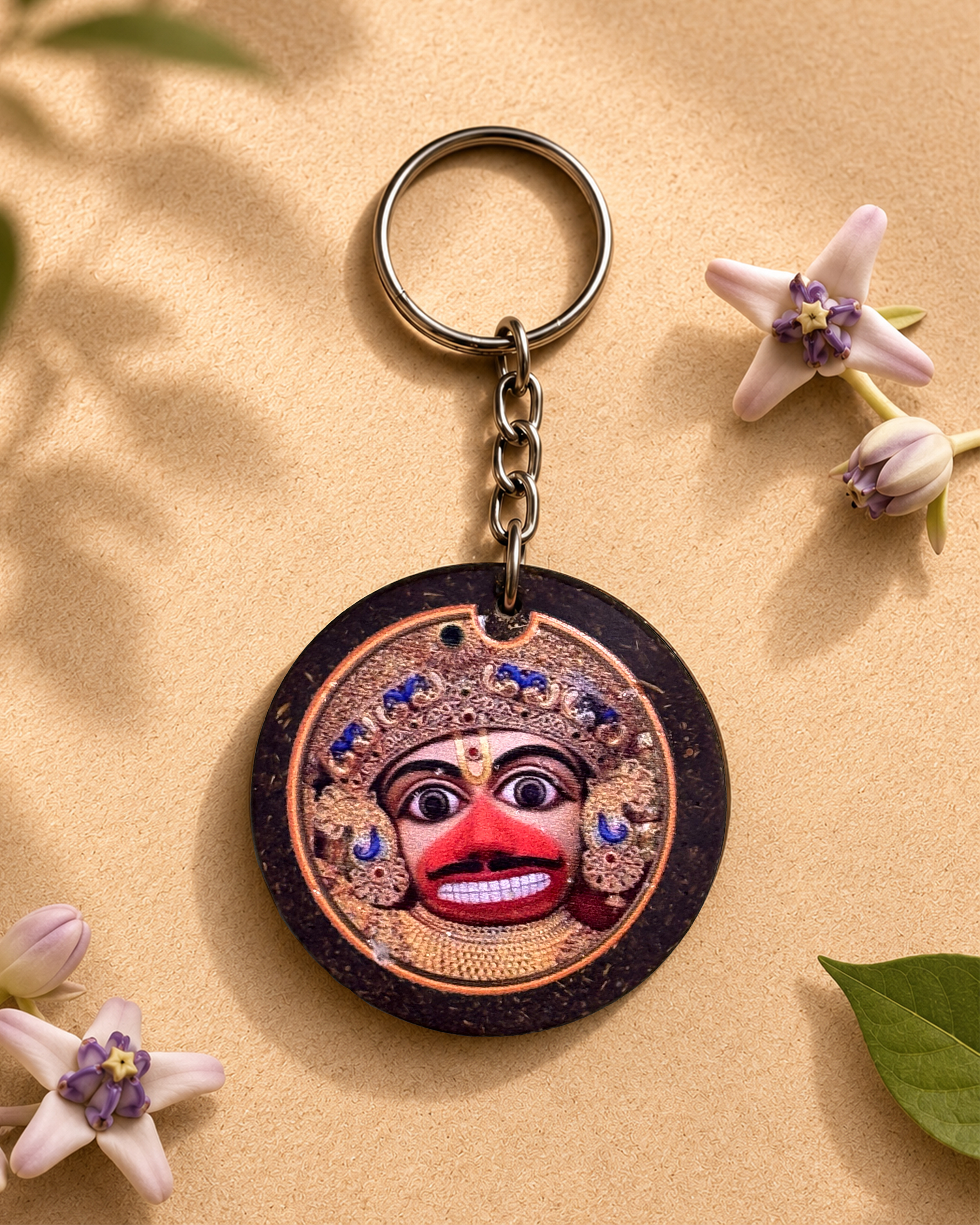 BHAKTI KEYCHAIN - KBD HANUMANJI FACE