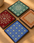 Bandhani Coasters