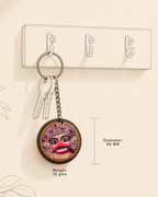 BHAKTI KEYCHAIN - KBD HANUMANJI FACE