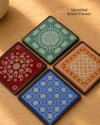 Bandhani Coasters