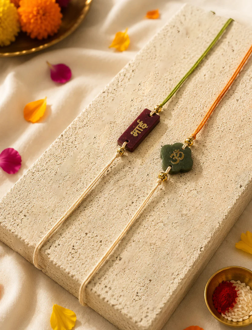 Eco Rakhi Combo Set of 2
