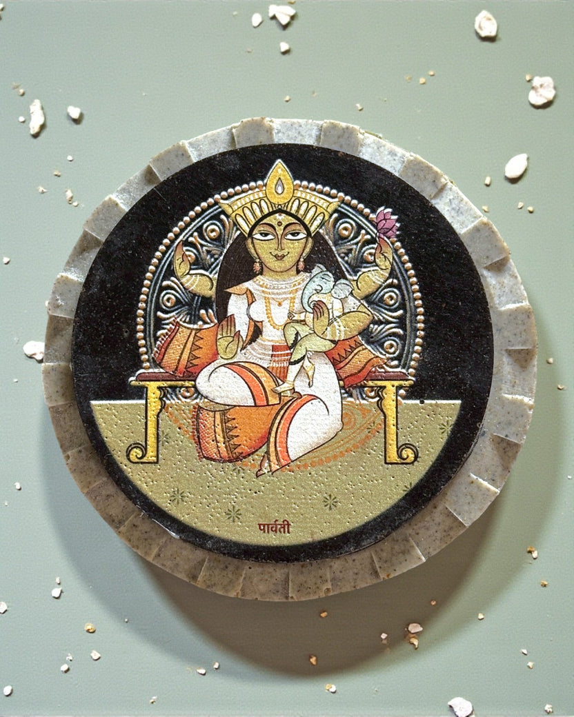 Aastha Magnet - Maa Parvati - Pushpam