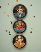 TRIDEVI SUSHOBHAN THALI SET (18.5 CM)
