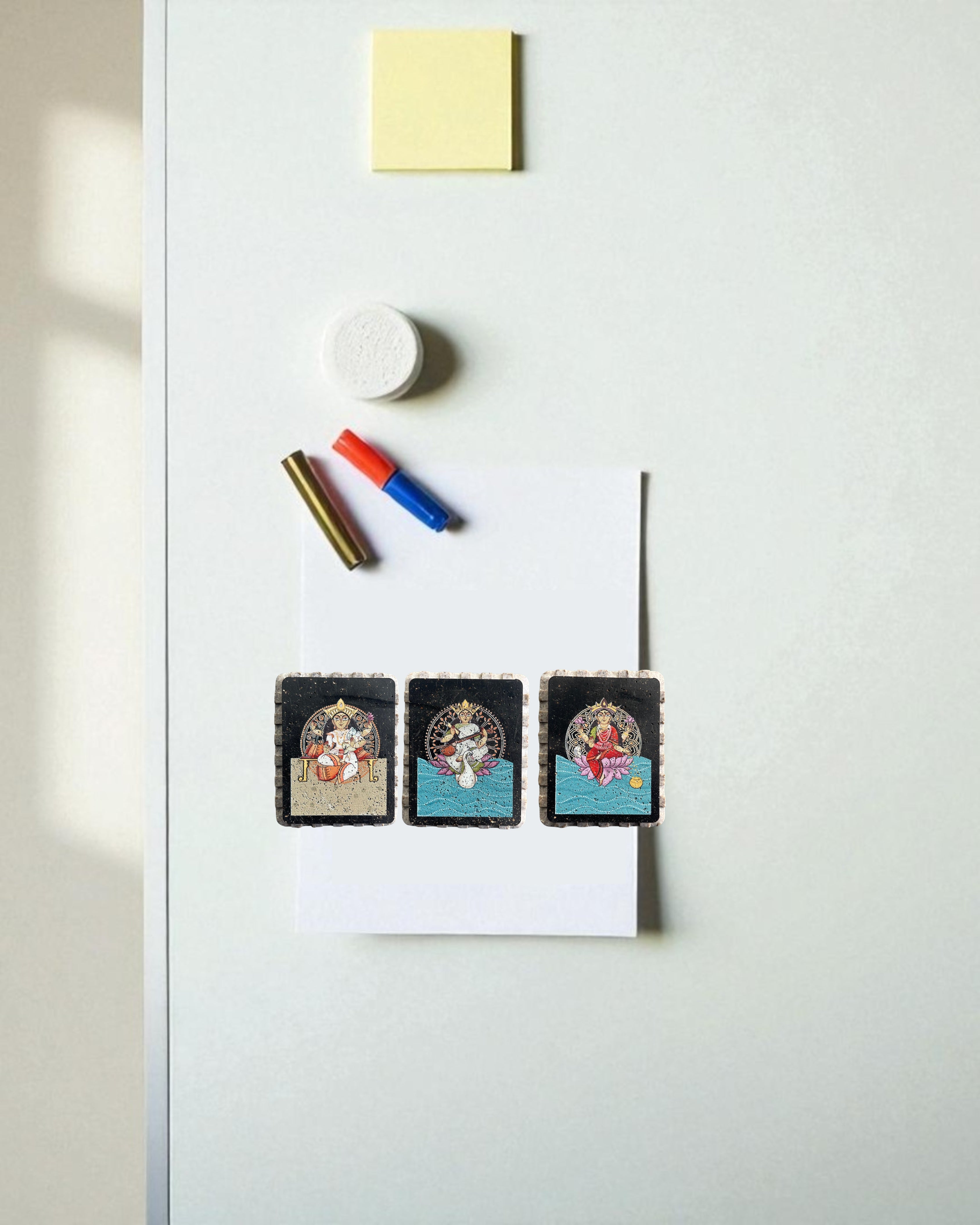 TRIDEVI AASTHA MAGNET SET (Rectangle)
