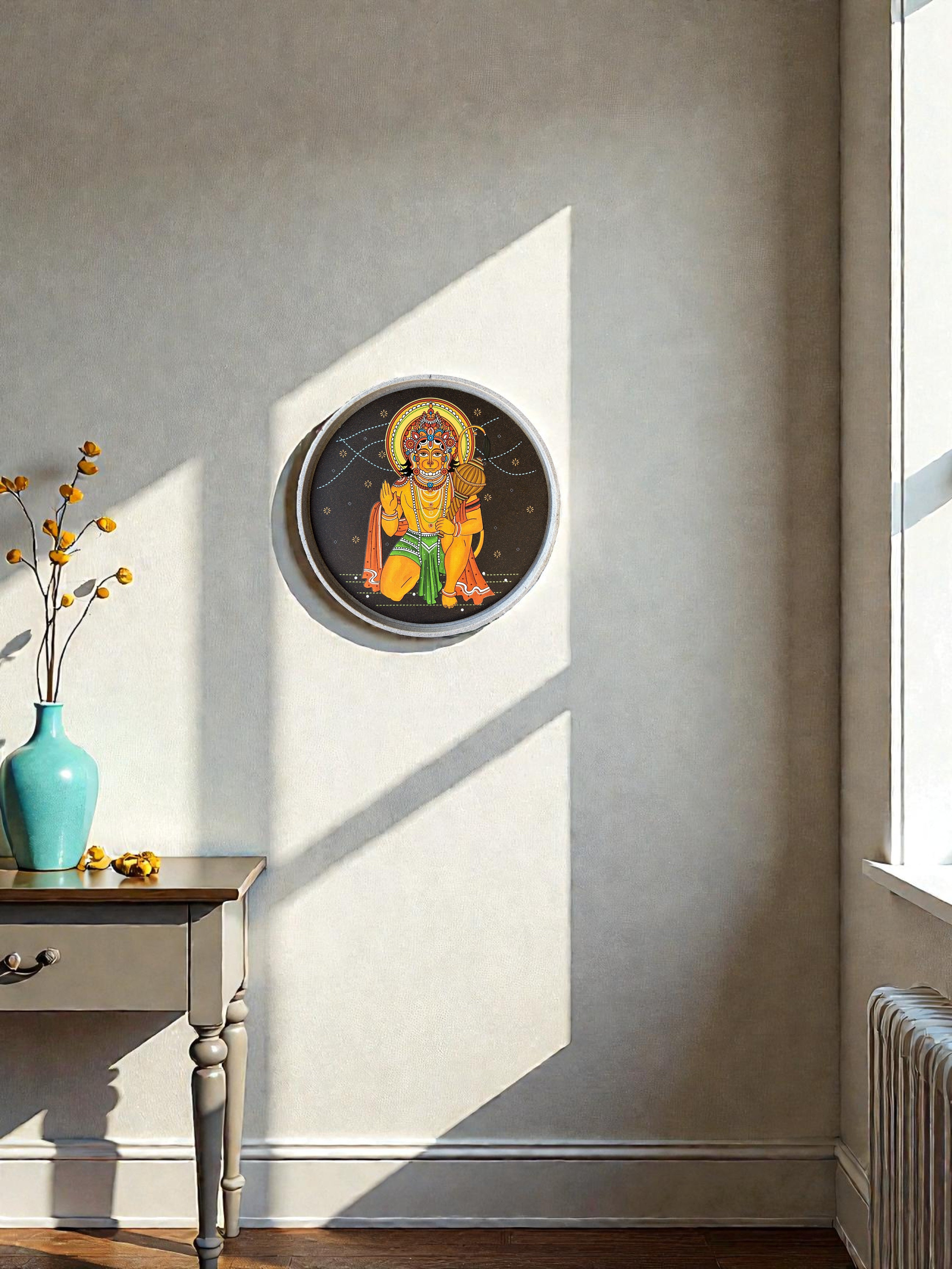 SUSHOBHAN THALI - Hanumanji Blessing Posture (25 cm)